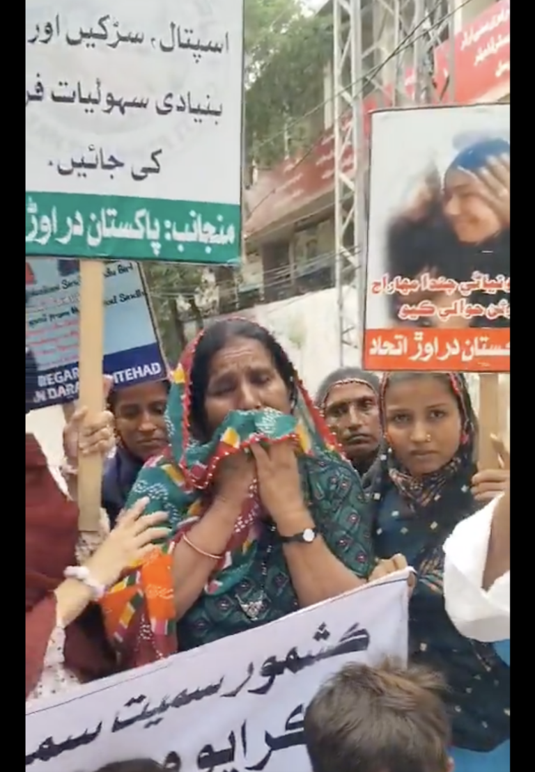 Mother of abducted minor Hindu girl cries justice after Pakistani court gives custody to kidnapper